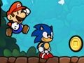 Joc Super Mario și Sonic  on-line