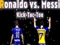 Joc Messi vs Ronaldo Kick Tac Toe on-line