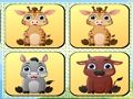 Joc Meci de memorie cu animale  on-line