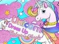 Joc Cartea de colorat cu Unicorn Dress Up  on-line