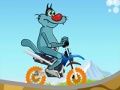 Joc Oggy și gandacii bicicleta  on-line