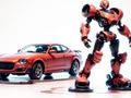 Joc Carte de colorat: Robot și mașină  on-line