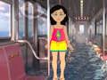 Joc Fata de vis scapă din tren  on-line