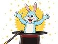 Joc Carte de colorat: Magic Rabbit  on-line