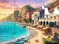 Joc Jigsaw Puzzle: Orașul de pe litoral  on-line