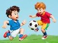 Joc Carte de colorat: Kick Ball  on-line