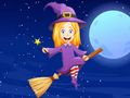 Joc Carte de colorat: Halloween Girl  on-line