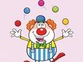 Joc Carte de colorat: Clovn  on-line