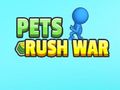 Joc Animalele de companie Rush War  on-line