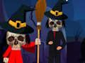 Joc Petrecerea prietenilor de Halloween-03  on-line