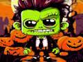 Joc Puzzle de Halloween Franky & Vampire  on-line