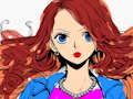 Joc Carte de colorat anime  on-line