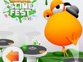 Joc Nickelodeon Slime Fest: Sari peste o bataie  on-line