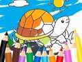 Joc Carte de colorat: Sunny Turtle  on-line