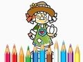 Joc Carte de colorat: Sperietoare  on-line