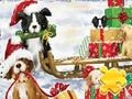 Joc Jigsaw Puzzle: Câini de Crăciun  on-line