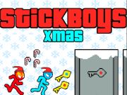 Joc StickBoys Crăciun  on-line