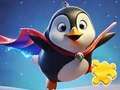 Joc Puzzle Jigsaw: Penguin care zboară pe cer on-line