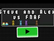 Joc Steve și Alex vs Fnaf  on-line
