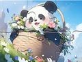 Joc Jigsaw Puzzle: Patura Panda  on-line