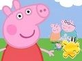 Joc Jigsaw Puzzle: Peppa cu familia  on-line