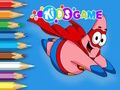 Joc Carte de colorat: Super Patrick Star  on-line