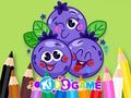 Joc Carte de colorat: Blue Berry  on-line