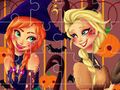 Joc Printesa Halloween Jigsaw  on-line