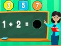 Joc Test pentru copii: Să învățăm câteva ecuații matematice 2  on-line
