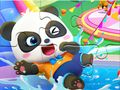 Joc Jigsaw Puzzle: Parcul acvatic Baby Panda  on-line