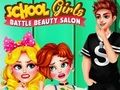 Joc School Girls Battle Salon de frumusețe  on-line