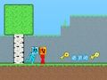 Joc Stickman de foc și apă  on-line