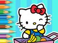 Joc Carte de colorat: Hello Kitty Market  on-line