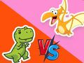 Joc Test pentru copii: aventură cu dinozaur  on-line