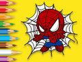 Joc Carte de colorat: Baby Spiderman  on-line