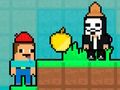 Joc Noob vs Hacker Gold Apple on-line