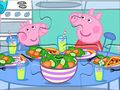 Joc Puzzle -ul jigsaw: ora de cină Peppa on-line