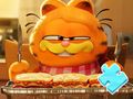Joc Jigsaw Puzzle: Garfield și lasagna  on-line