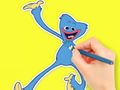 Joc Carte de colorat: Poppy Playtime  on-line