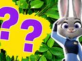 Joc Test pentru copii: Ce știi despre Zootopia  on-line