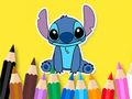 Joc Carte de colorat: Stitch  on-line