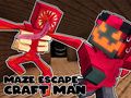 Joc Maze Escape: Craft Man on-line