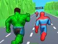 Joc Superhero Transform - Schimbați cursa  on-line