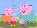 Joc Puzzle -ul jigsaw: peppa porc muddy buddles on-line