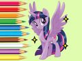 Joc Carte de colorat: Twilight Sparkle  on-line