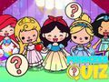 Joc Test pentru copii: Test prințesă  on-line