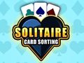 Joc Puzzle Solitaire Card Sort on-line