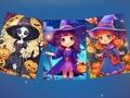 Joc Puzzle înfricoșător de Halloween  on-line