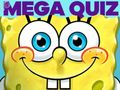 Joc Test pentru copii: Mega Quiz SpongeBob  on-line
