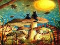 Joc Pisici Ciuperci Jigsaw  on-line